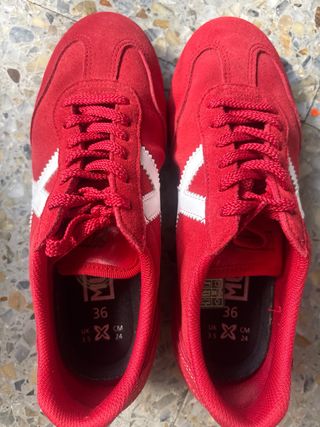 Zapatillas Munich Rojas Talla 36