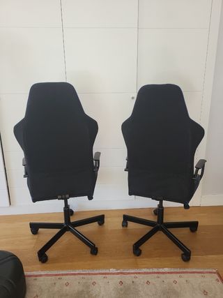 Sillas Gaming y Oficina Negras