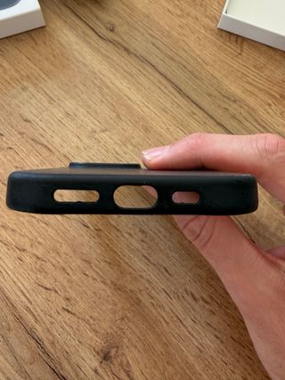 Funda iPhone 14 Pro de Piel MagSafe Negra original