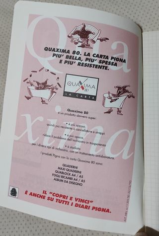 Quaderno e accessori