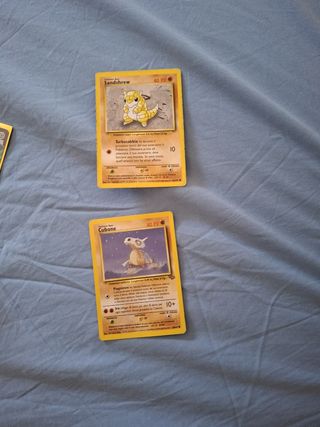 Carte Pokemon Sandshrew e Cubone