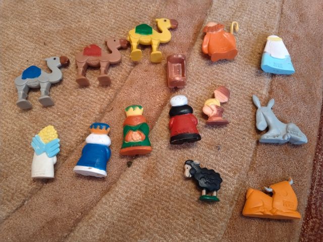 Belén de plástico multicolor miniland toys