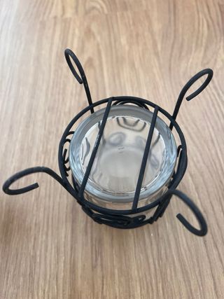JUEGO DE 4 PORTAVELAS