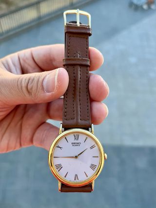 Reloj Seiko Classic Quartz Vintage GOLD *Año 1990*