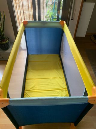 Cuna de viaje plegable Hauck