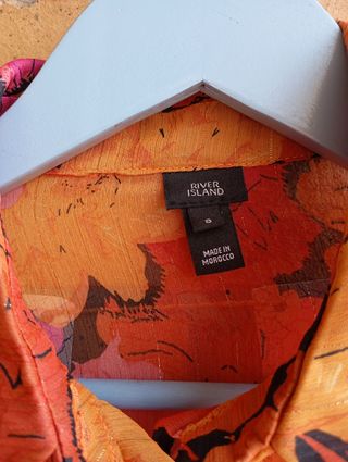 Conjunto Falda y Blusa River Island Estampado Flor