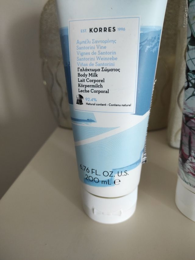 Cremas Korres cuerpo