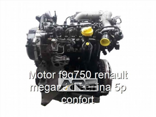 Motor f9q750 renault megane ii berlina 5p