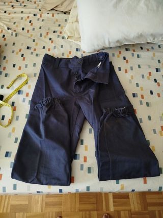 Pantalón militar azul