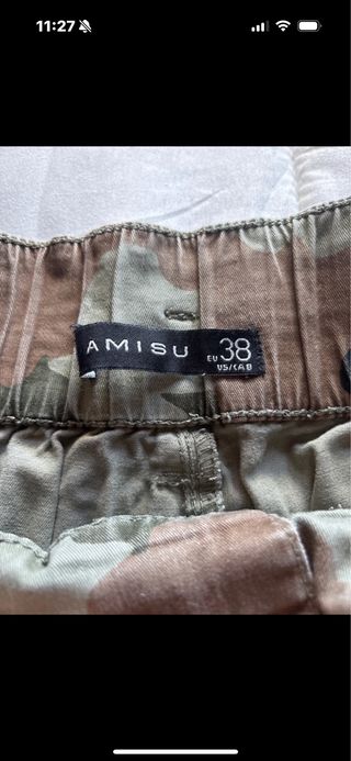Pantalón militar camuflaje