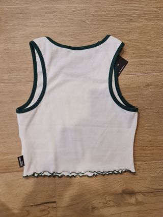 Top tirantes Von Dutch Ashley S, Blanca y Verde