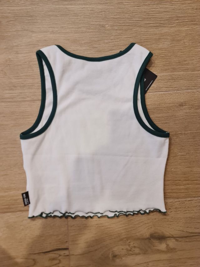 Top tirantes Von Dutch Ashley S, Blanca y Verde