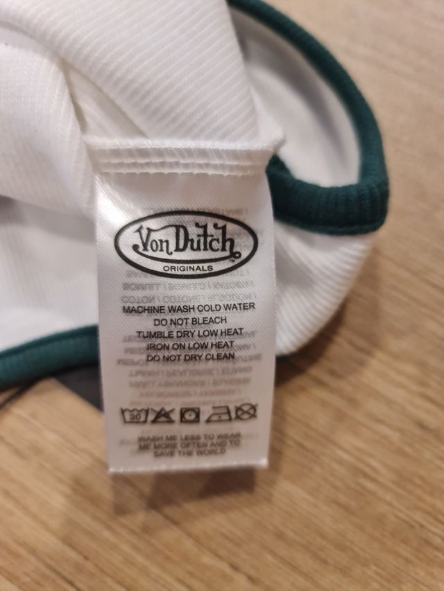 Top tirantes Von Dutch Ashley S, Blanca y Verde