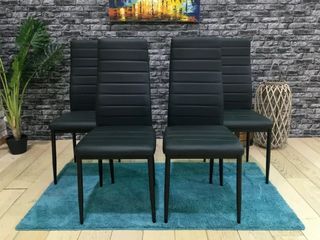 Pack Sillas Comedor Negras