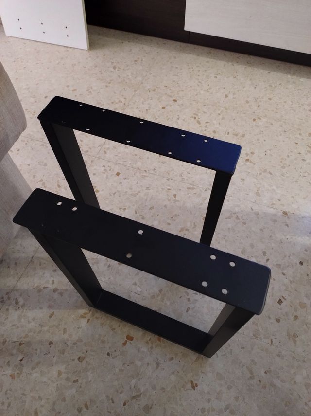 Patas para mesa baja metálicas 