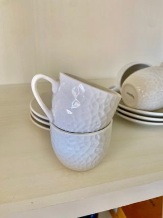 Set 6 Tazas y Platillos Café Tognana