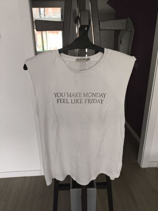 Camiseta manga larga con estampado óptico