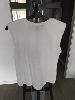 Camiseta manga larga con estampado óptico