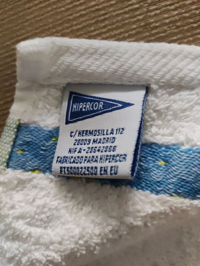 Juego 5 Toallas Hipercor Nuevas