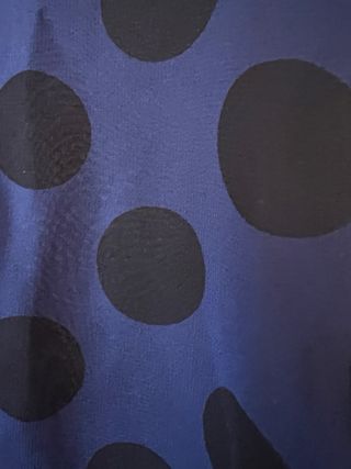 Camisa Compañía Fantástica Lunares Azul Talla XS