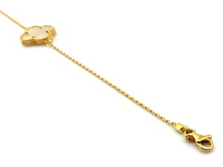 E1792498-89	Pulsera Oro 18k Con Nacar
