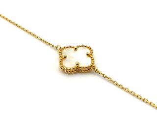 E1792498-89	Pulsera Oro 18k Con Nacar