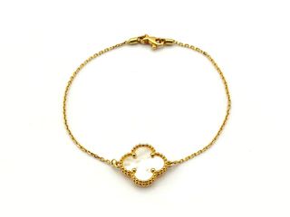 E1792498-89	Pulsera Oro 18k Con Nacar