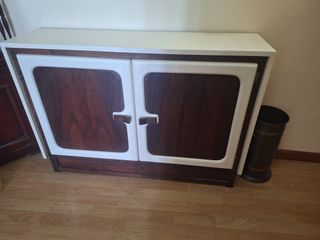 Mueble recibidor vintage madera