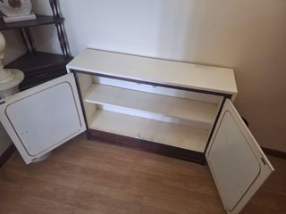 Mueble recibidor vintage madera