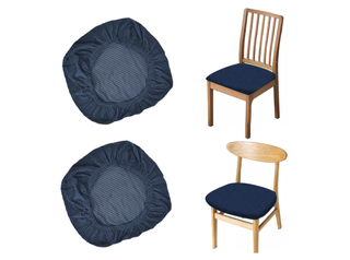 Fundas para Sillas de Tela Azul