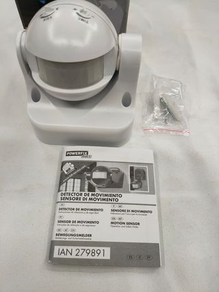 Detector Movimiento Powerfix Profi IP44