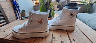 Converse All Star Blancas Plataforma