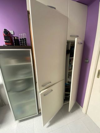 Cocina Moderna wenge y Blanca