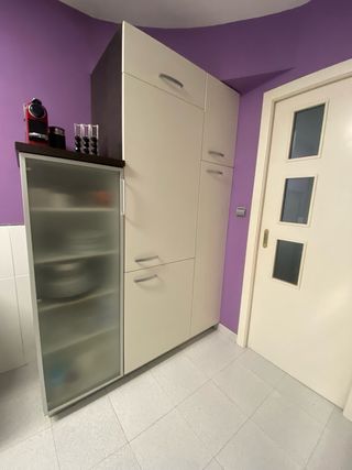 Cocina Moderna wenge y Blanca