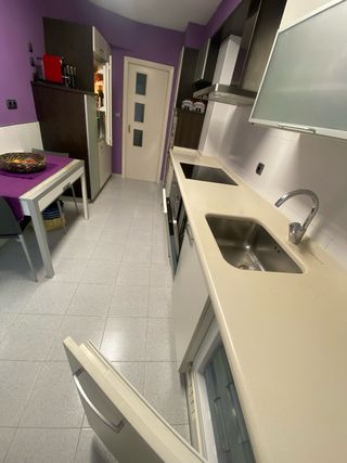 Cocina Moderna wenge y Blanca