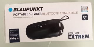 Altavoz Portátil Blaupunkt Bluetooth Negro