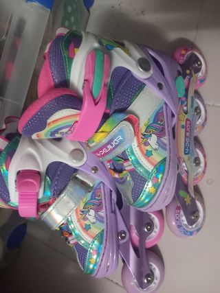 Patines en línea infantiles unicornio