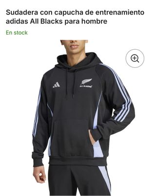 Sudadera Adidas All Blacks Entrenamiento Hombre