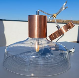 Lámpara colgante Maison du Monde cristal