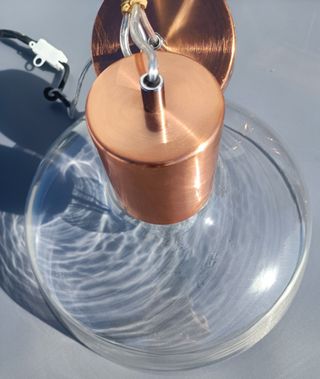 Lámpara colgante Maison du Monde cristal