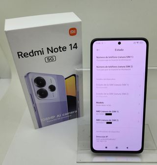 Smartphone XIAOMI Redmi Note 14 5G 256GB 8GB