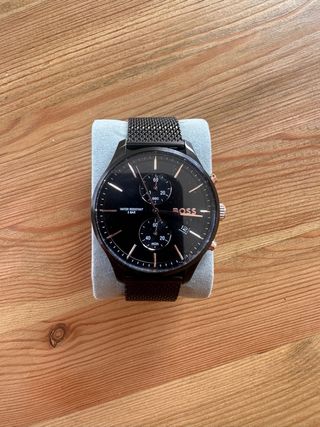 Reloj Hugo Boss Negro Original