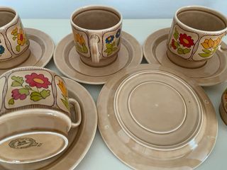 Set 5 Tazze Ceramica Pagnossin E.