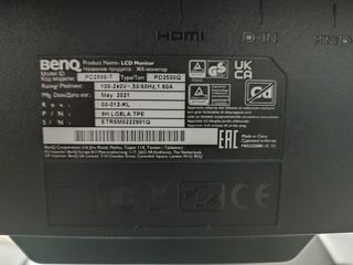 Monitor BenQ PD2500Q 2K en perfecto estado 