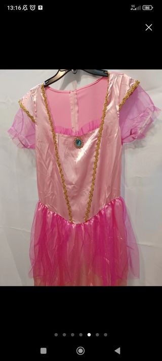 Disfraz Princesa Peach Talla Única