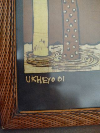 Cuadro decorativo artesanal