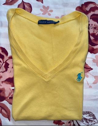 Camiseta Ralph Lauren Amarilla
