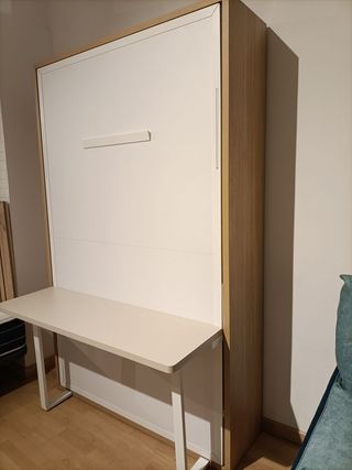 Cama abatible con escritorio incorporado ,nueva