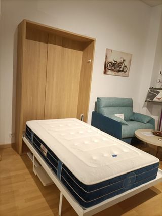 Cama abatible con escritorio incorporado ,nueva
