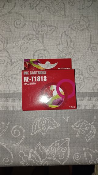 Cartucho Tinta Magenta RE-T1813